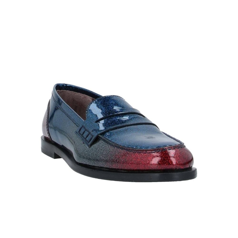 NWB Boemos genuine patent leather penny loafers Italy 11 - Picture 2 of 4